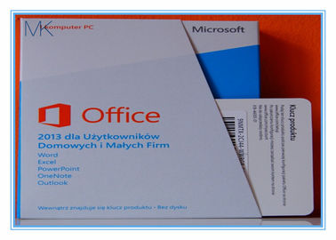 Genuine Key 32 & 64 Bits DVD MMicrosoft Office 2013 Retail Box Professional Software