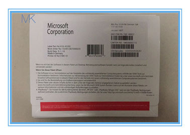 OEM Microsoft Windows 10 Operating System OEM PC DSP in German Online Activation
