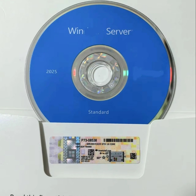 12 TB حداکثر پشتیبانی از حافظه مجازی و مجازی سازی Hyper-V MS Server 2025 STD برای خرید های B2B