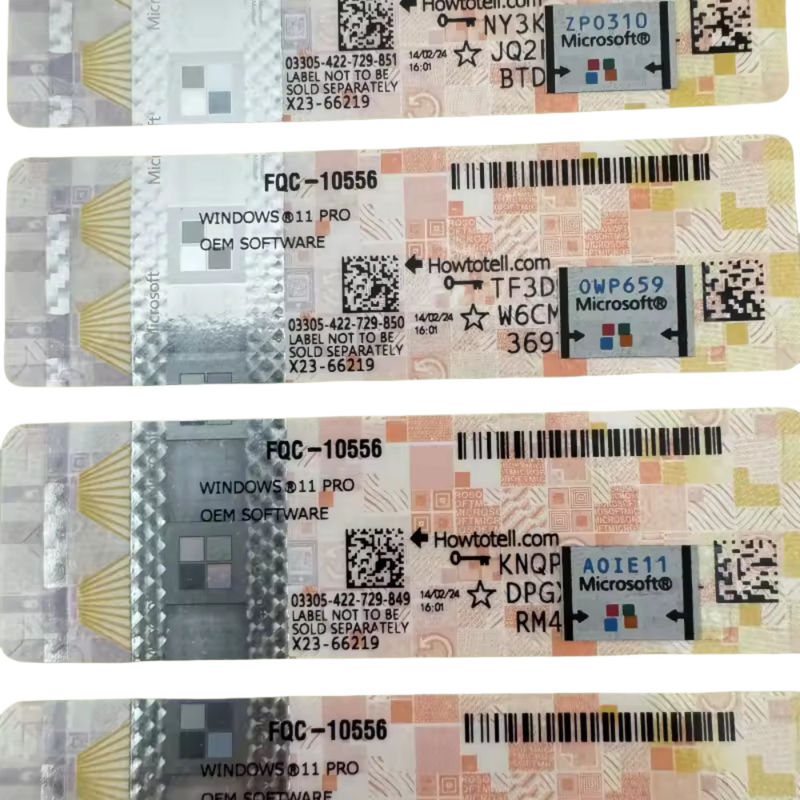 نرم‌افزار تجاری کلید Win 11 Pro UEFI Secure Boot Capable مجوز مدیریت مجوز برای شبکه‌های شرکتی