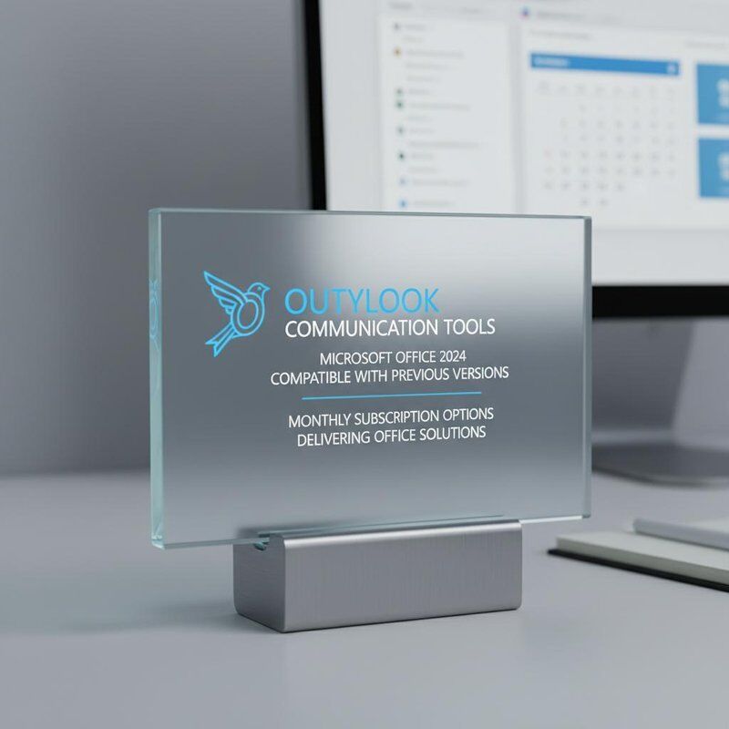 ابزار ارتباطات آئوتوک Microsoft Office 2024 سازگار با نسخه های قبلی گزینه های اشتراک ماهانه ارائه راه حل های اداری