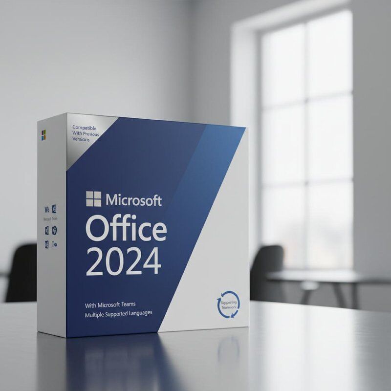 سازگاری با نسخه های قبلی Microsoft Office 2024 با Microsoft Teams و چندین زبان پشتیبانی شده پشتیبانی از کار گروهی